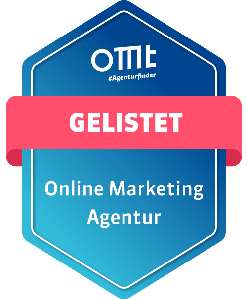 OMT Agenturfinder Listing-Badge